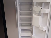 Amerikaanse koelkast, samsung, rsa1whpe - nofrost a+++, grijs / chroom - afbeelding 7 van  14
