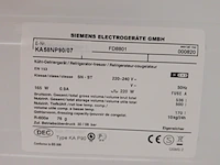 Amerikaanse koelkast, siemens, a++, grijs / chroom - afbeelding 14 van  15