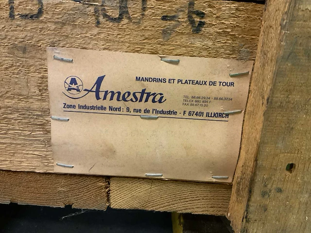 Amestra onafhankelijke vierklauw klauwplaat - afbeelding 3 van  12