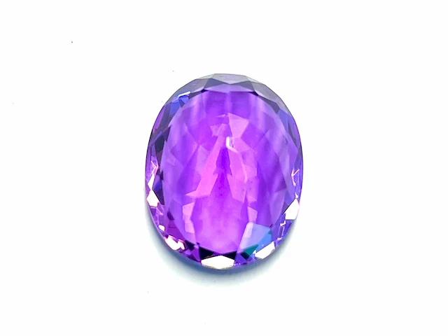 Amethist - grote natuurlijke amethist 24.70 carat - afbeelding 3 van  6