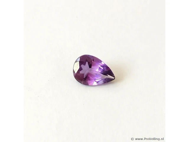 Amethyst 1.34ct aig certified - afbeelding 1 van  3