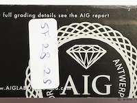 Amethyst 2.59ct aig certified - afbeelding 2 van  4