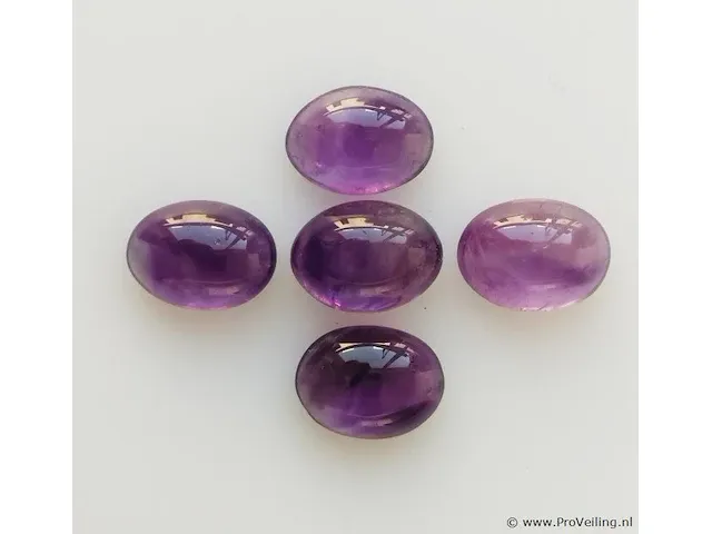 Amethyst 40.04ct aig certified - afbeelding 2 van  8