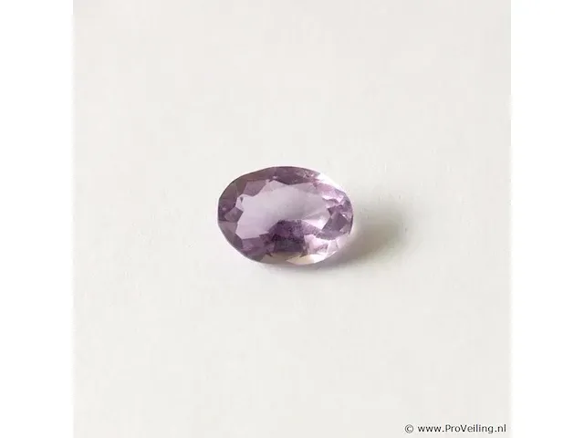 Amethyst 4.53ct aig certified - afbeelding 1 van  4