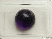 Amethyst 5.42ct aig certified - afbeelding 1 van  4