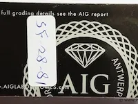 Amethyst 6.04ct aig certified - afbeelding 2 van  4