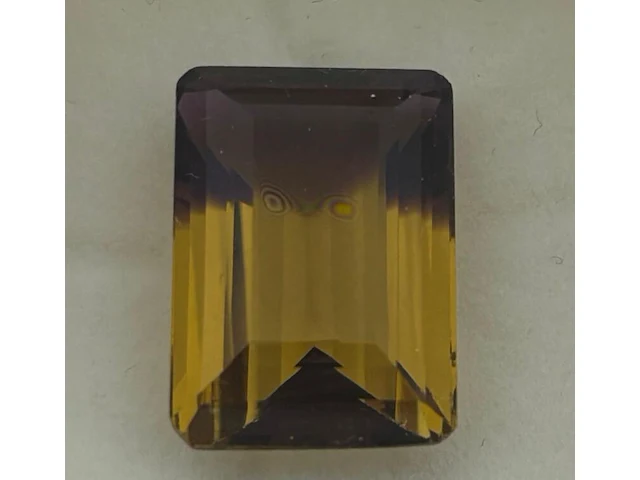 Ametrien - 18.32ct, paars/geel - afbeelding 2 van  5