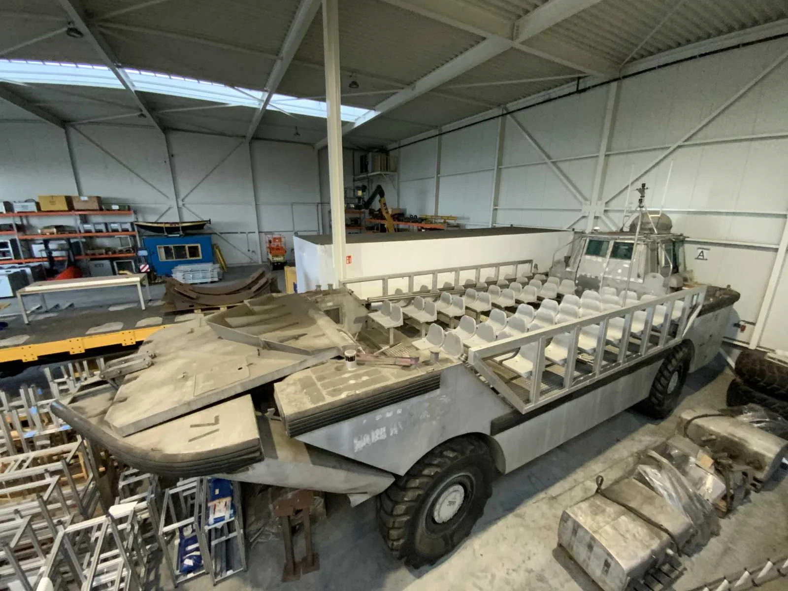 Amfibievoertuigen ex amphi-tours texel