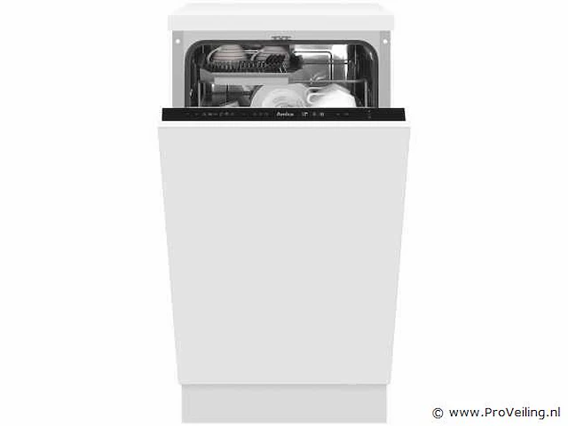 Amica adi461 smalle inbouw vaatwasser 45cm - afbeelding 1 van  2