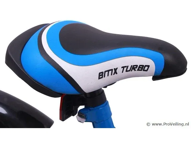 Amigo bmx turbo jongensfiets 14 inch met terugtraprem - kleur blauw (404623) - afbeelding 6 van  9