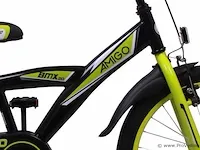 Amigo bmx turbo jongensfiets 20 inch met terugtraprem - kleur zwart (272-412 crtns) - afbeelding 3 van  9