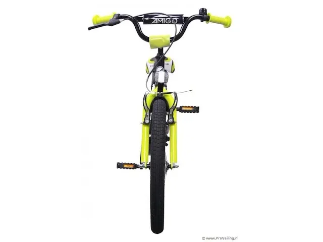 Amigo bmx turbo jongensfiets 20 inch met terugtraprem - kleur zwart (272-412 crtns) - afbeelding 6 van  9
