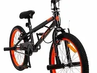 Amigo danger - bmx jongensfiets 20 inch - kleur zwart/oranje (405110)