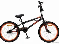 Amigo danger - bmx jongensfiets 20 inch - kleur zwart/oranje (405110) - afbeelding 3 van  6