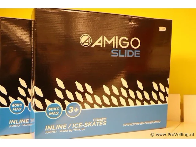 Amigo schaatsen/skeelers 2in1 - 4 stuks - afbeelding 4 van  7