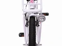 Amigo sweetheart meisjesfiets 18 inch met terugtraprem - kleur wit (109-180 crtns) - afbeelding 6 van  9