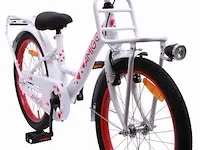 Amigo sweetheart meisjesfiets 18 inch met terugtraprem - kleur wit (109-180 crtns) - afbeelding 2 van  9