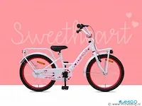 Amigo sweetheart meisjesfiets 18 inch met terugtraprem - kleur wit (109-180 crtns) - afbeelding 7 van  9