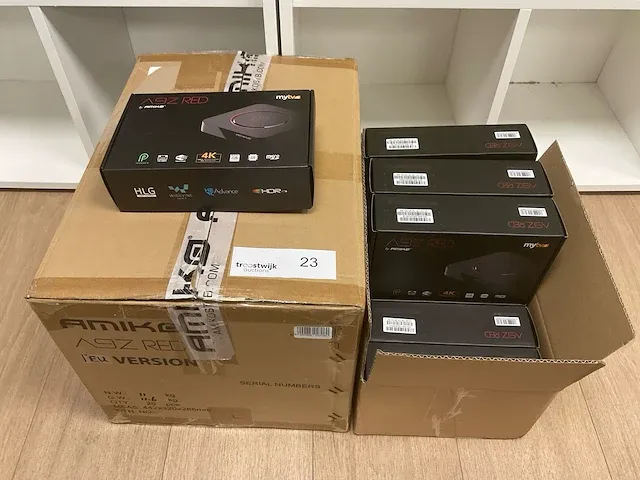Amiko a9z red mediaspeler (28x) - afbeelding 1 van  4