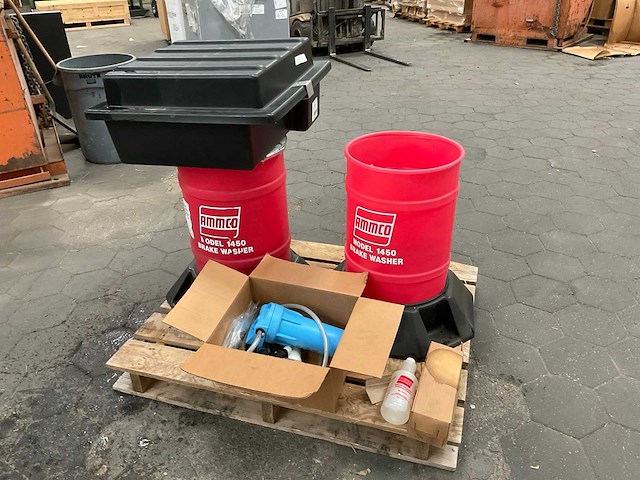 Ammco model 1450 remreiniger met accessoires - afbeelding 1 van  9