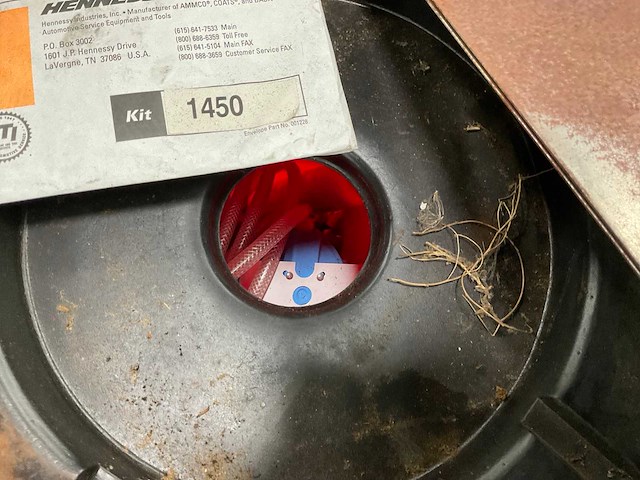 Ammco model 1450 remreiniger met accessoires - afbeelding 6 van  9