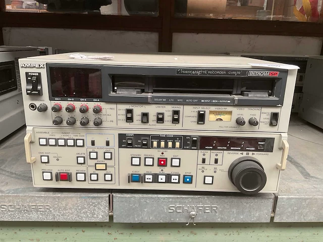 Ampex cvr-70 betacam ps editing recorder - afbeelding 2 van  4