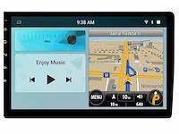 Amprime 8-core h autoradio double din car stereo met wireless carplay&android auto wifi gps navigatie - afbeelding 1 van  3