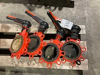 Amri.ksb js1030 vlinderklep (4x) - afbeelding 1 van  1