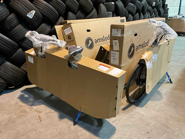 Amslod - hamilton f-mv - “b-keus” elektrische damesfiets 54cm (6x) - afbeelding 7 van  12