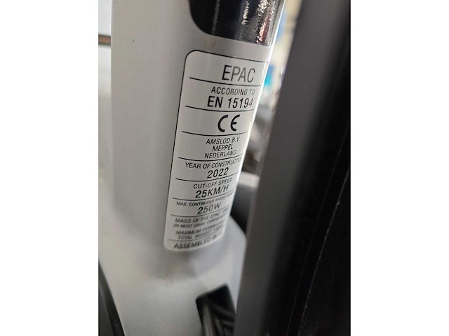 Amslod - luton - e-mv - elektrische fiets 5157 - afbeelding 3 van  12