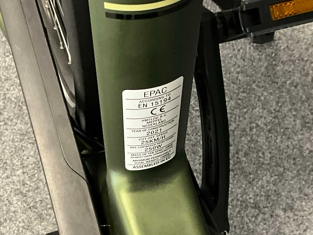 Amslod eton e-md elektrische fiets - afbeelding 11 van  11