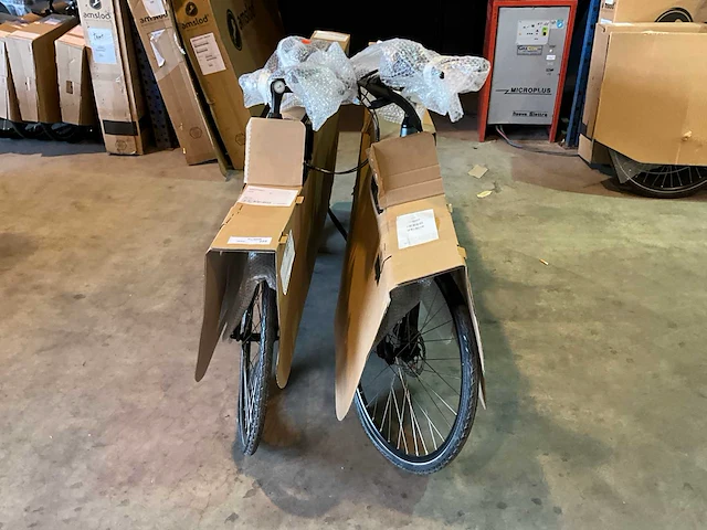Amslod hilston e-ld/lrx “b-keus” elektrische herenfiets 59cm (2x) - afbeelding 5 van  7