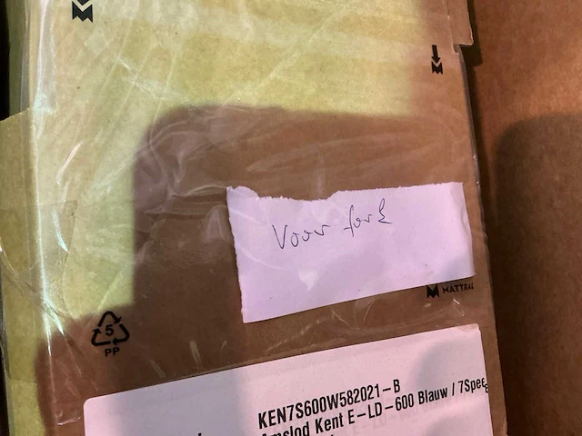 Amslod kent e-ld “b-keus” elektrische damesfiets 59cm (10x) - afbeelding 17 van  17