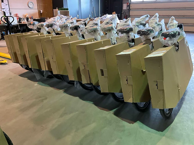 Amslod kent e-ld “b-keus” elektrische damesfiets 59cm (10x) - afbeelding 9 van  19