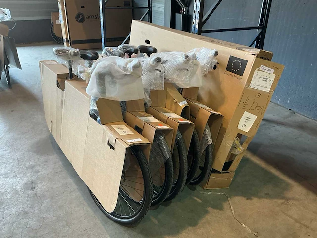 Amslod kent e-ld “b-keus” elektrische damesfiets 59cm (6x) - afbeelding 7 van  13