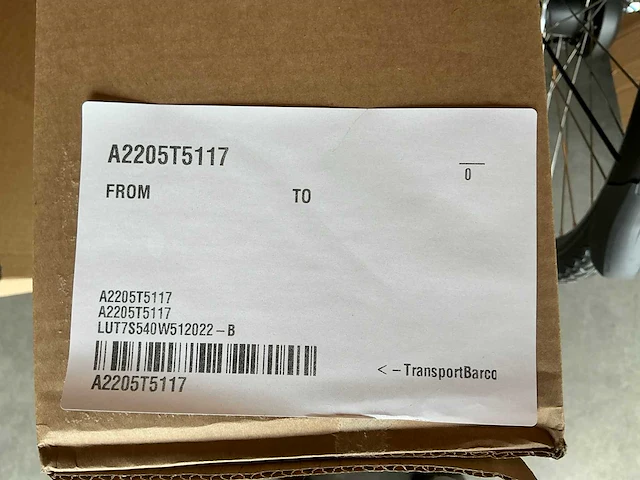 Amslod luton e-mv “b-keus” elektrische damesfiets 52cm (7x) - afbeelding 9 van  11