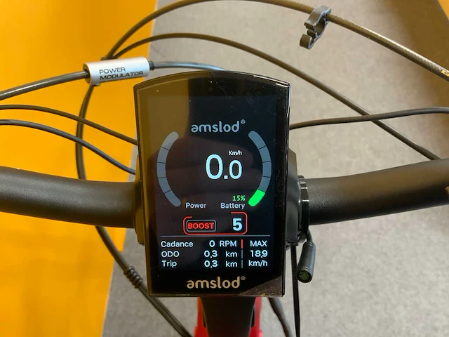 Amslod milton e-mv elektrische damesfiets 52cm - afbeelding 6 van  8
