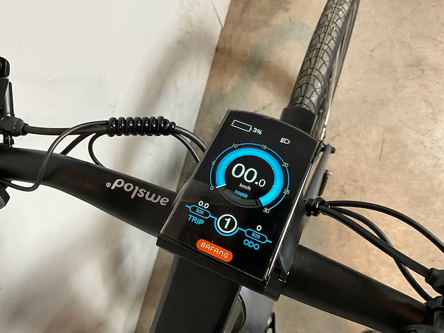 Amslod trent e-mb-600 elektrische damesfiets 52cm - afbeelding 9 van  10