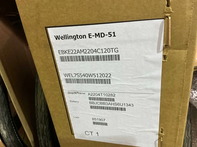 Amslod wellington e-md “b-keus” elektrische damesfiets 52cm (5x) - afbeelding 10 van  10