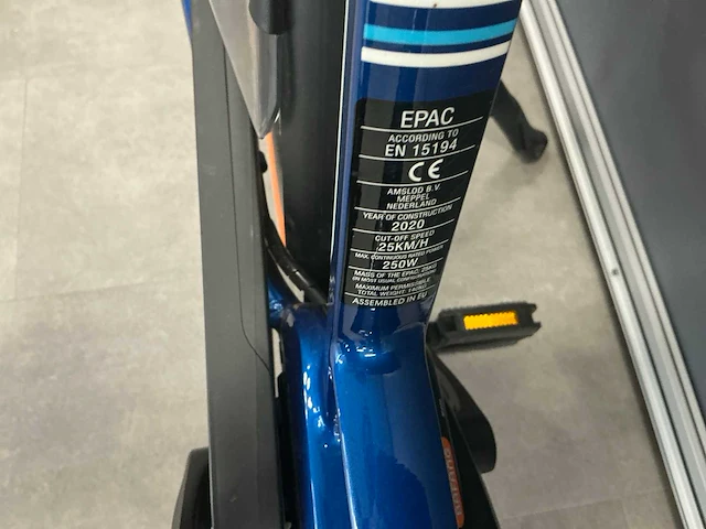 Amslod york mrx elektrische damesfiets 52cm - afbeelding 4 van  12