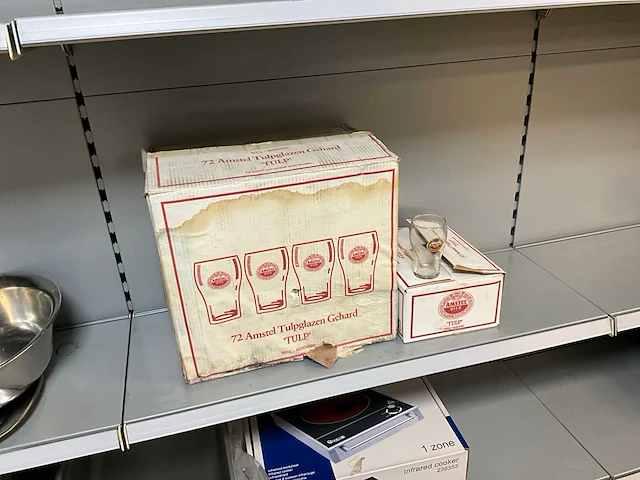 Amstel tulp bierglazen (72x) - afbeelding 1 van  6