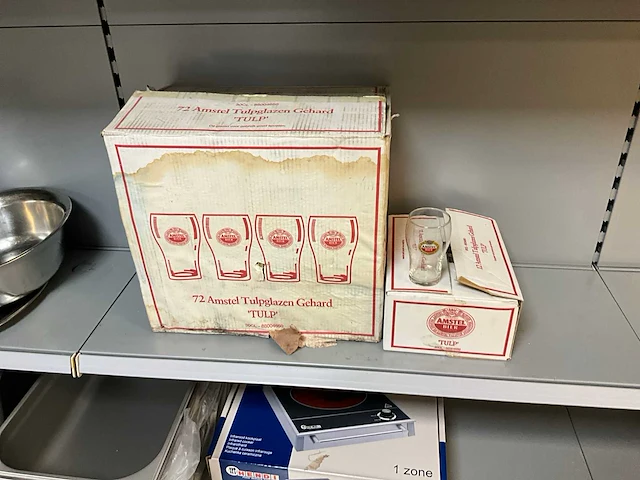 Amstel tulp bierglazen (72x) - afbeelding 2 van  6