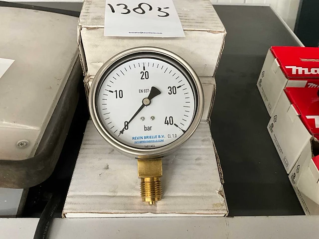 Analoge manometer (6x) - afbeelding 1 van  2