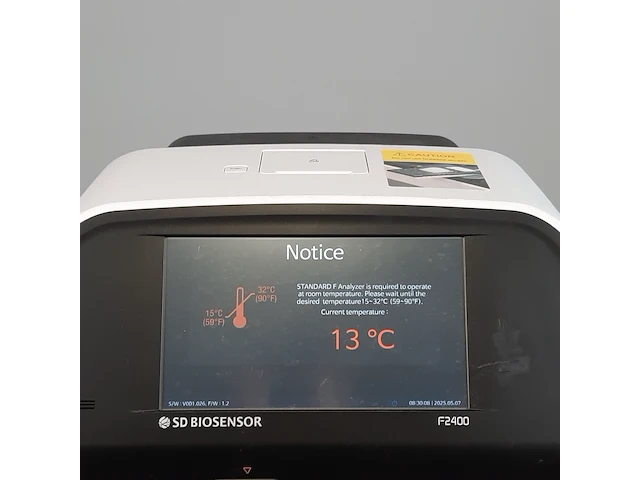 Analyse apparaat, sd biosensor, f2400 standard, 2020 - afbeelding 4 van  7