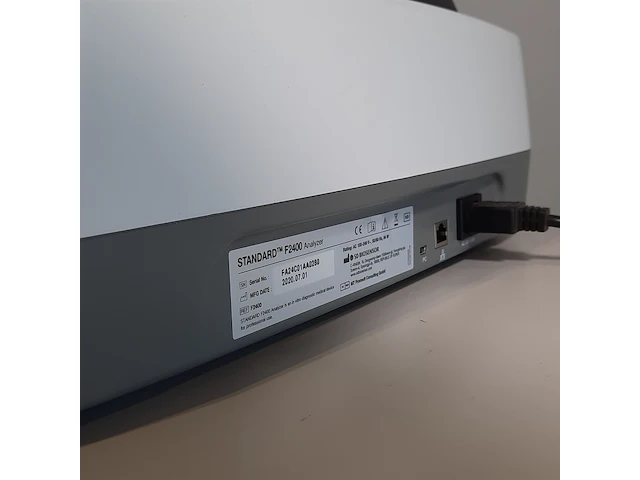 Analyse apparaat, sd biosensor, f2400 standard, 2020 - afbeelding 7 van  8