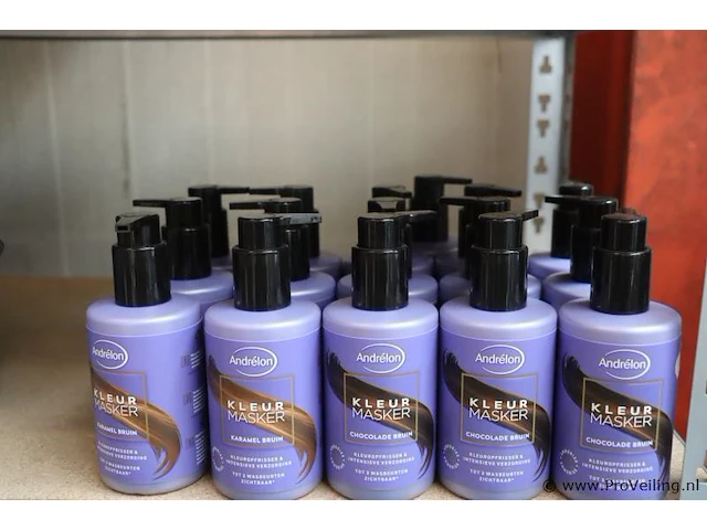 Andrélon kleurmasker - 16 stuks á 200ml - afbeelding 1 van  5