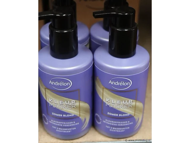Andrélon kleurmasker - 18 stuks á 200ml - afbeelding 2 van  3