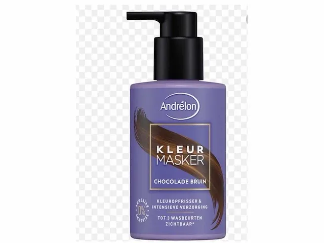 Andrelon kleurmasker chocolade bruin haarverzorging (78x) - afbeelding 1 van  3