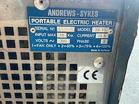 Andrews sykes de65 elektrische heater 12kw - afbeelding 5 van  6