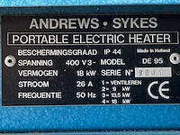 Andrews sykes de95 heater - afbeelding 5 van  5